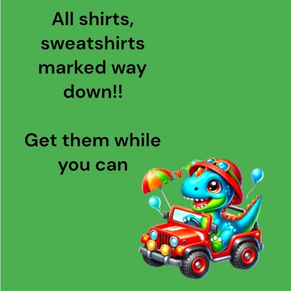 Big sale get them now before they are gone liquidating for new items!!!